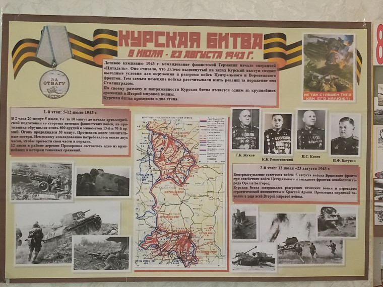 Библиотечный урок  «Курская битва в периодических изданиях  периода Великой Отечественной войны».